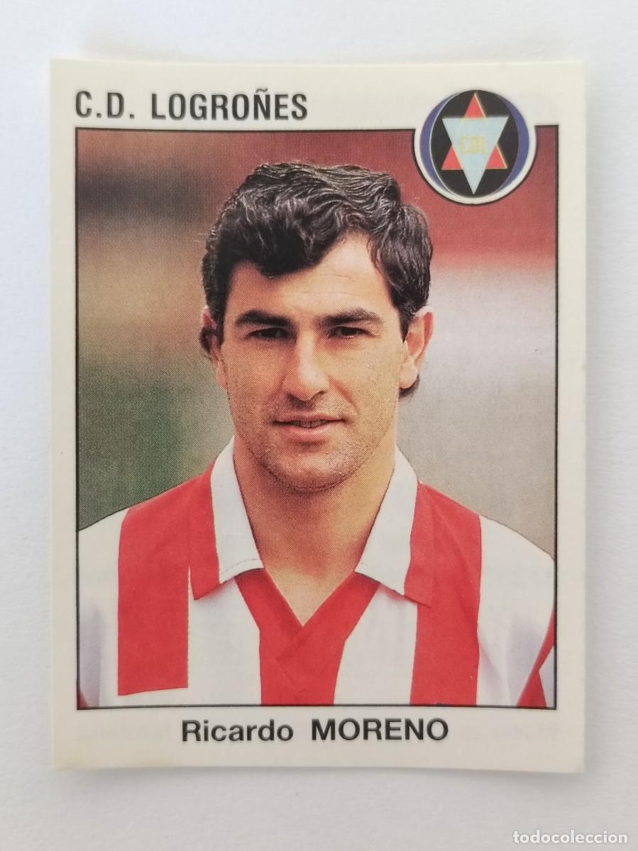 Figurine di Calcio: #147 MORENO (C.D. LOGRO&Ntilde;ES) LIGA 93/94 PANINI