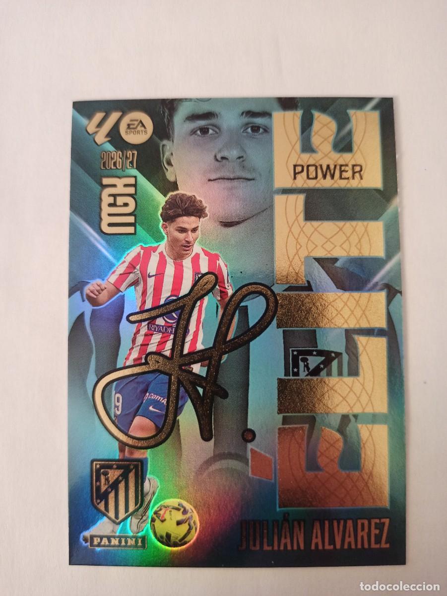 Figurine di Calcio: Juli&aacute;n Alvarez n &deg; 8P 8 P - Elite Power - At. Madrid - MEGACRACKS - 2026 2027 26 27 - MGK