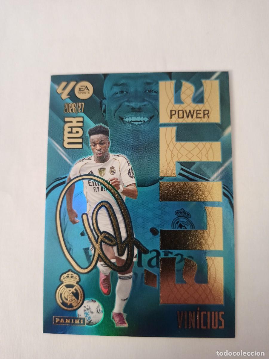 Cromos de f&uacute;tbol: Vinicius n &deg; 18P 18 P - Elite Power - R. Madrid - MEGACRACKS - 2026 2027 26 27 - MGK