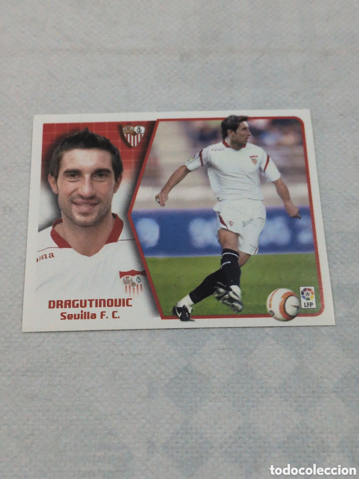 Football Stickers: DRAGUTINOVIC SEVILLA COLOCA LIGA ESTE 2005/06 05 06 NUNCA PEGADO SIN PEGAR