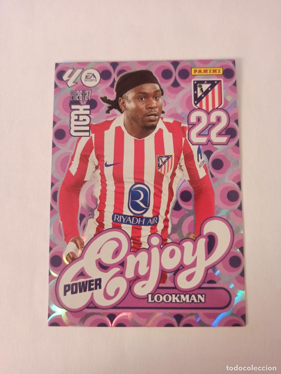 Cromos de f&uacute;tbol: Lookman n &deg; 385P 385 P - At. Madrid - Enjoy Power - MEGACRACKS - 2026 2027 26 27 - MGK