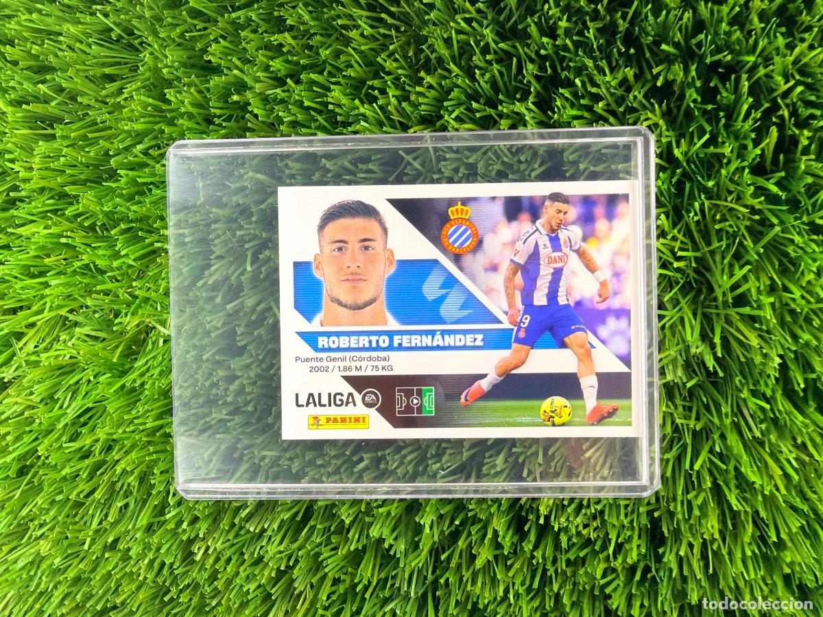Cromos de f&uacute;tbol: N&ordm; 20 Roberto Fern&aacute;ndez RCD Espanyol Liga Este 26 27