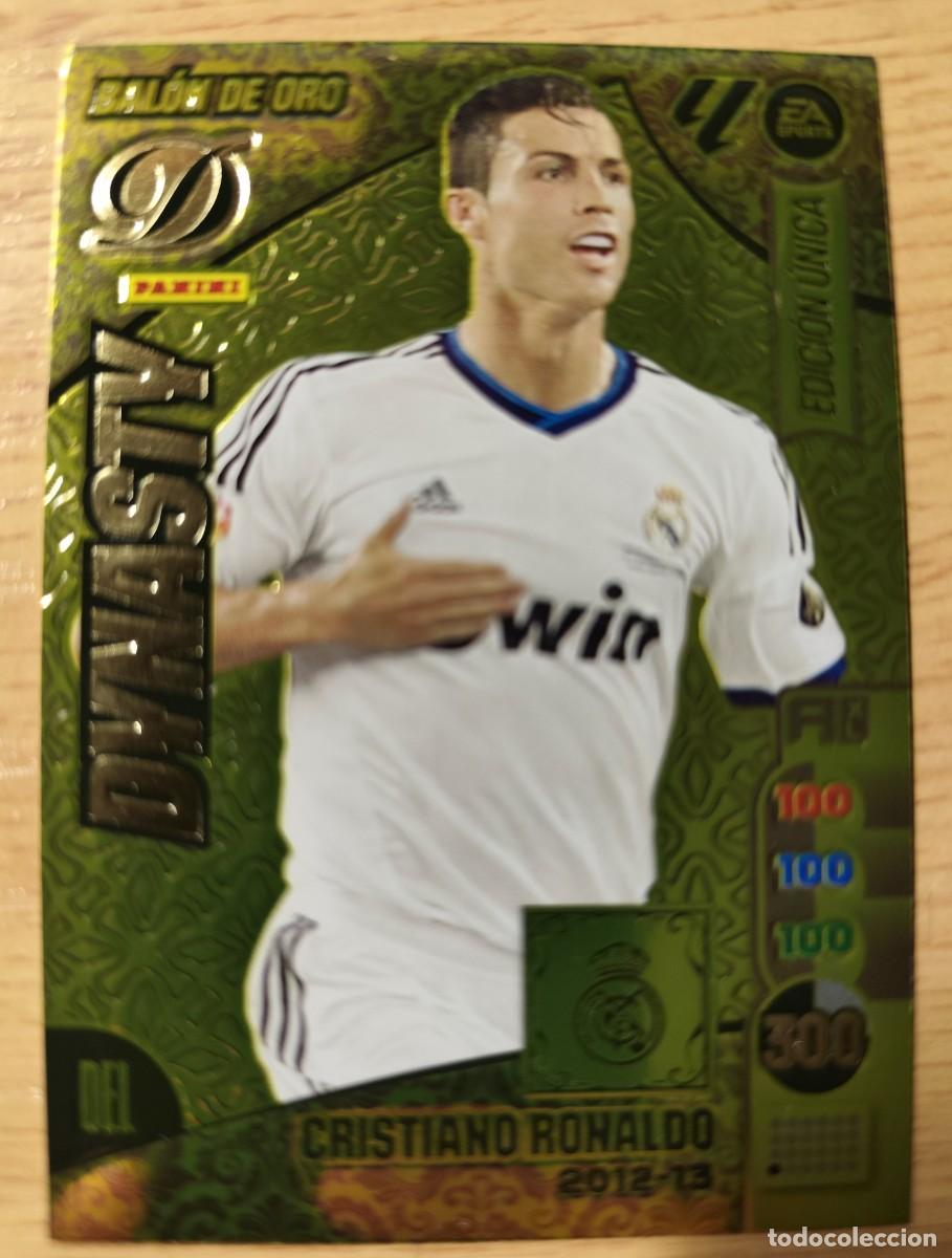 Cromos de f&uacute;tbol: CARD FOOTBALL Adrenalyn XL Dynasty Bal&oacute;n de Oro 2012-13 CRISTIANO RONALDO 2024-25 24 25