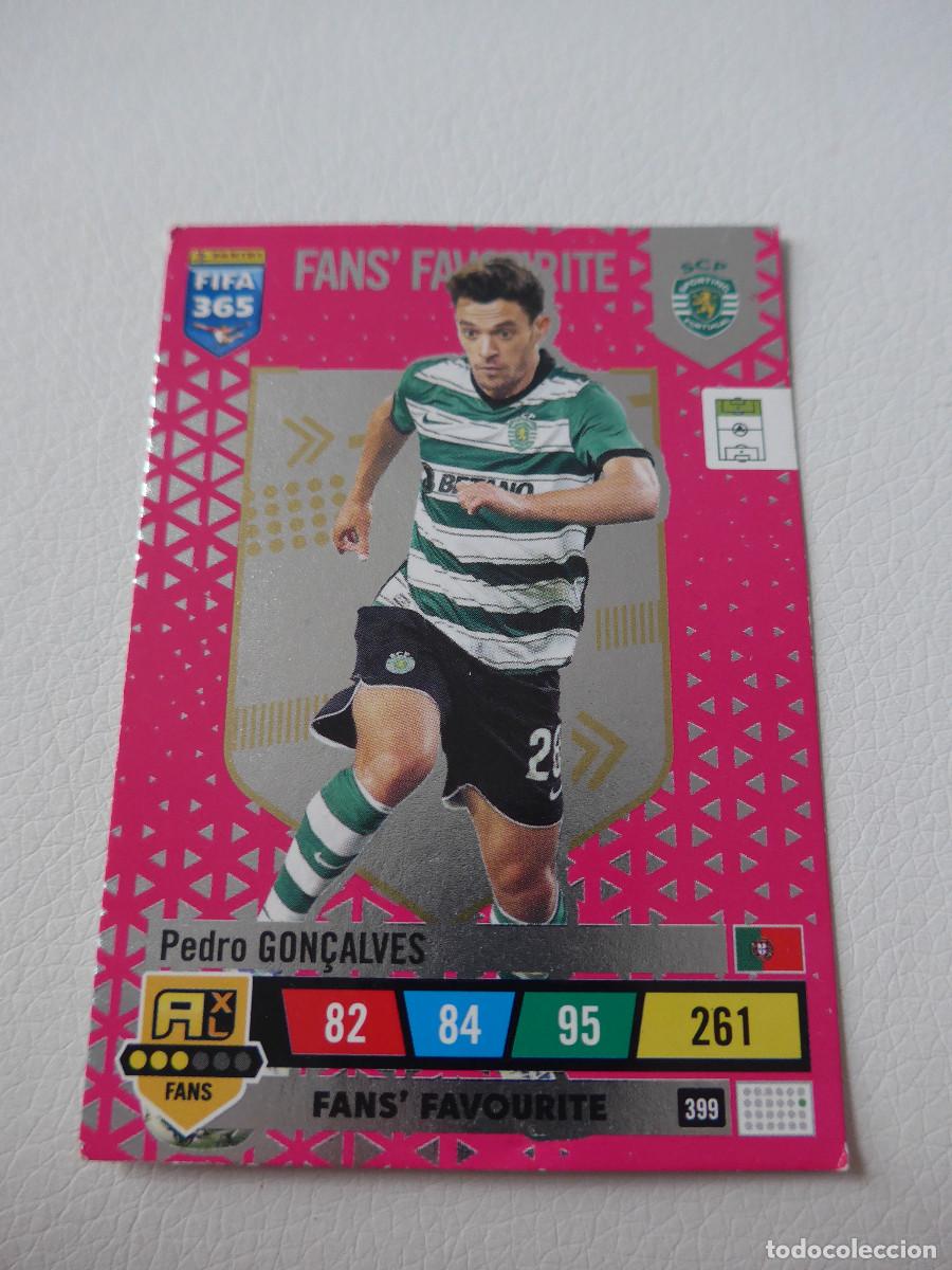 Cromos de f&uacute;tbol: PANINI ADRENALYN FIFA 365 2023 - N&ordm; 399 PEDRO GON&Ccedil;ALVES FANS FAVOURITE