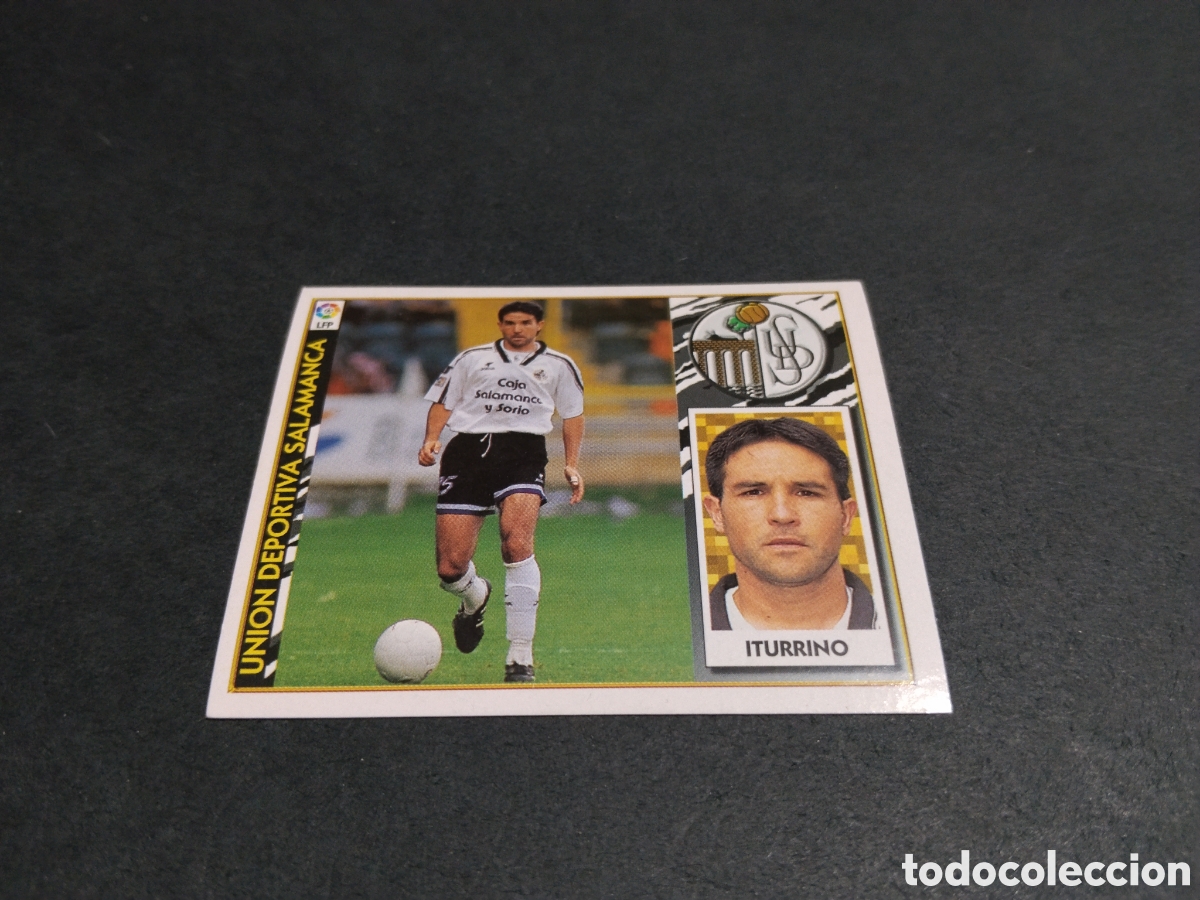 Cromos de f&uacute;tbol: Cromo futbol Union Deportiva Salamanca 97-98 Iturrino