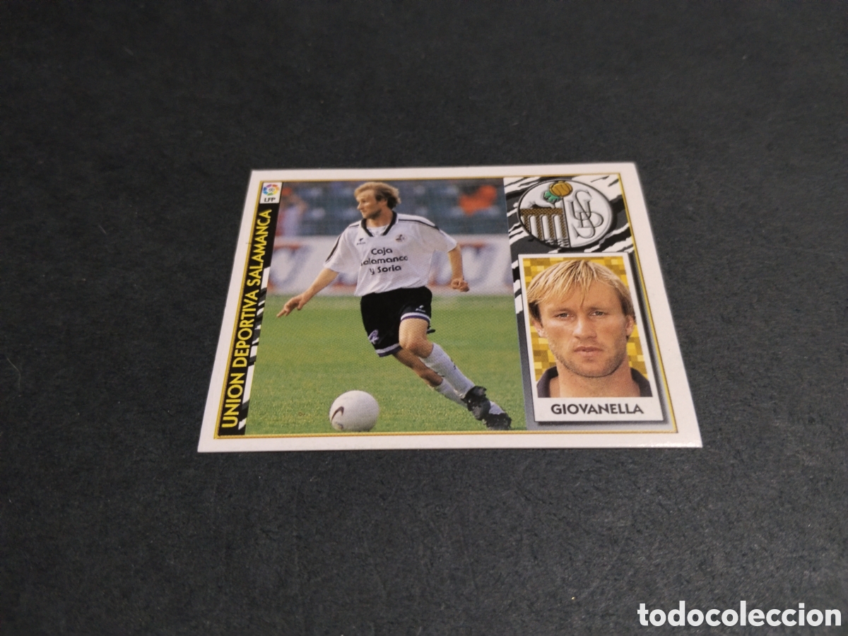 Fu&szlig;ball-Sticker: Cromo futbol Union Deportiva Salamanca 97-98 Giovanella