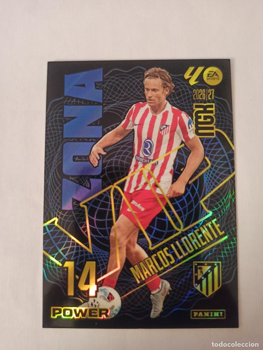 Fu&szlig;ball-Sticker: Marcos Llorente n &deg; 401P 401 P - At. Madrid - Zona VIP Power - MEGACRACKS - 2026 2027 26 27 - MGK