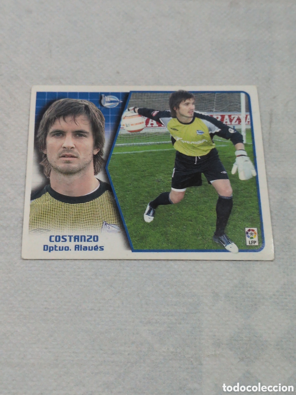 Fu&szlig;ball-Sticker: COSTANZO ALAVES COLOCA LIGA ESTE 2005/06 05 06 NUNCA PEGADO SIN PEGAR