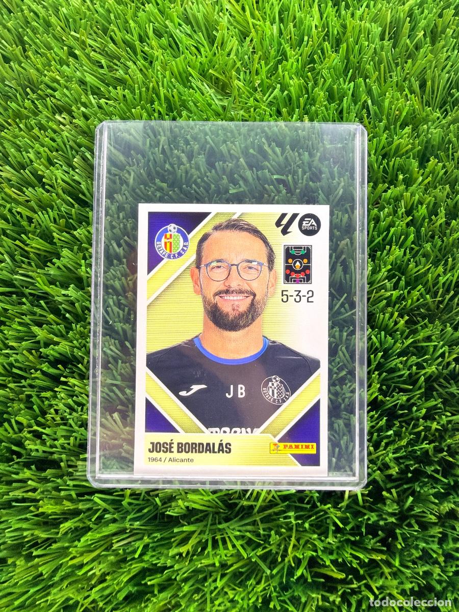 Cromos de Futebol: N&ordm; 2 Jos&eacute; Bordal&aacute;s Entrenador Getafe CF Liga Este 26 27