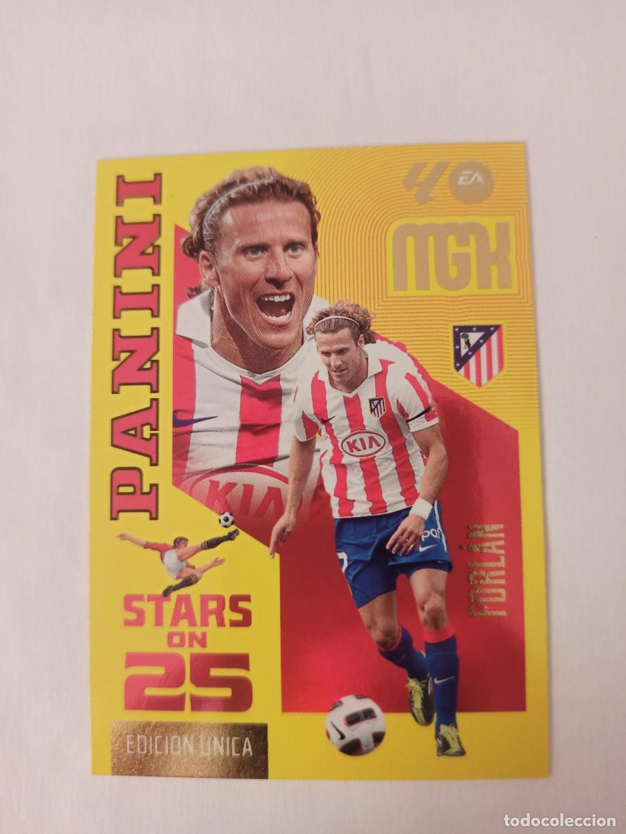 Cromos de f&uacute;tbol: Forlan n &deg; 439 - At. Madrid - STARS ON 25 EDICI&Oacute;N &Uacute;NICA - MEGACRACKS - 2026 2027 26 27 - MGK