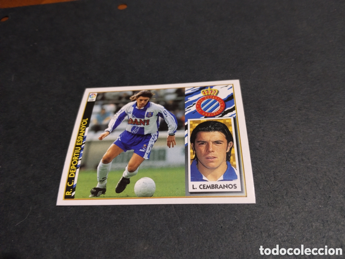 Cromos de f&uacute;tbol: Cromo futbol Espa&ntilde;ol 97-98 l.cembranos