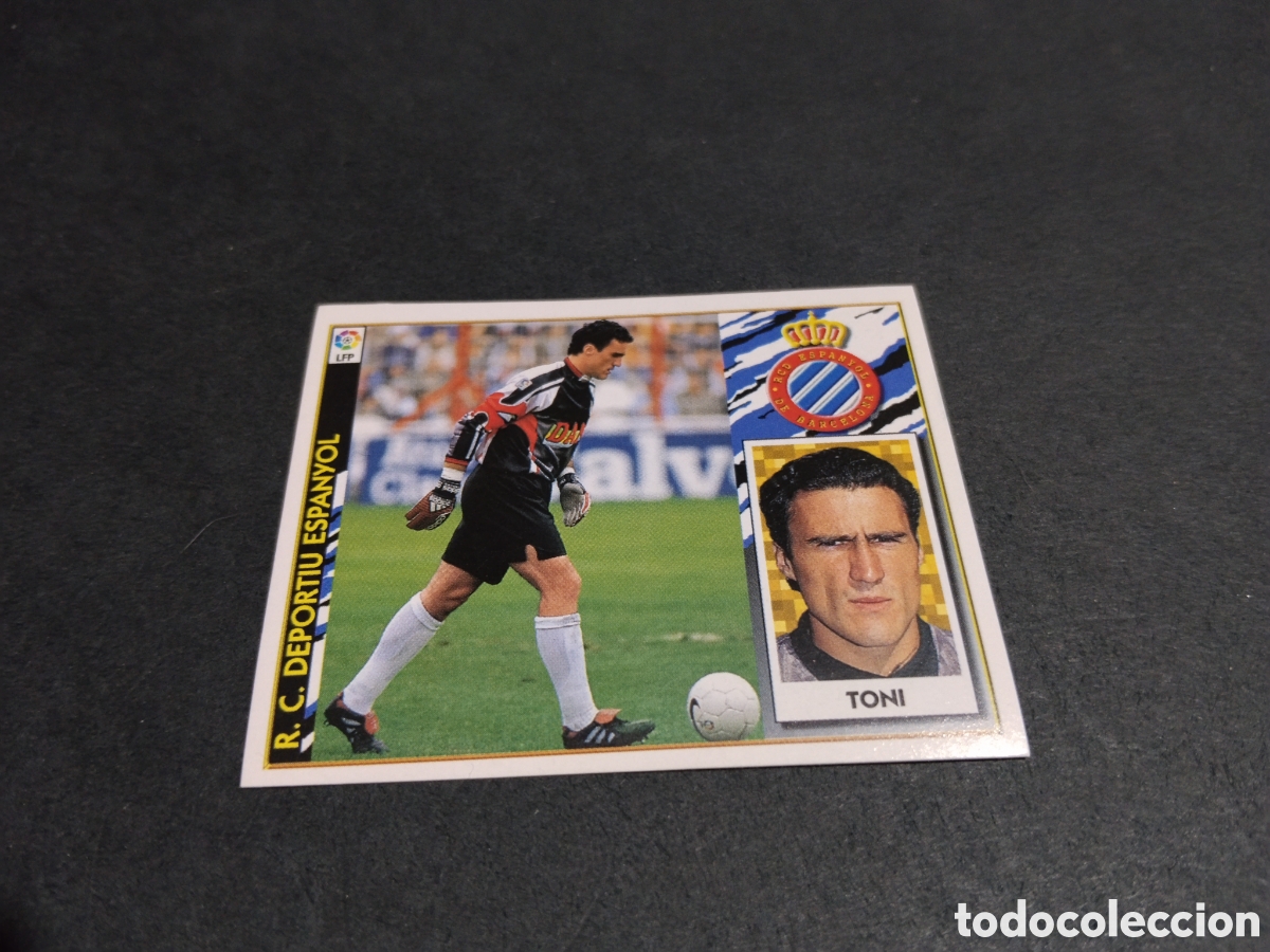 Figurine di Calcio: Cromo futbol Espa&ntilde;ol 97-98 Toni