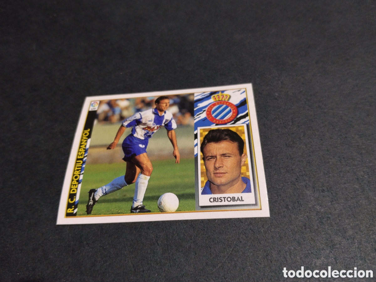 Figurine di Calcio: Cromo futbol Espa&ntilde;ol 97-98 Crist&oacute;bal