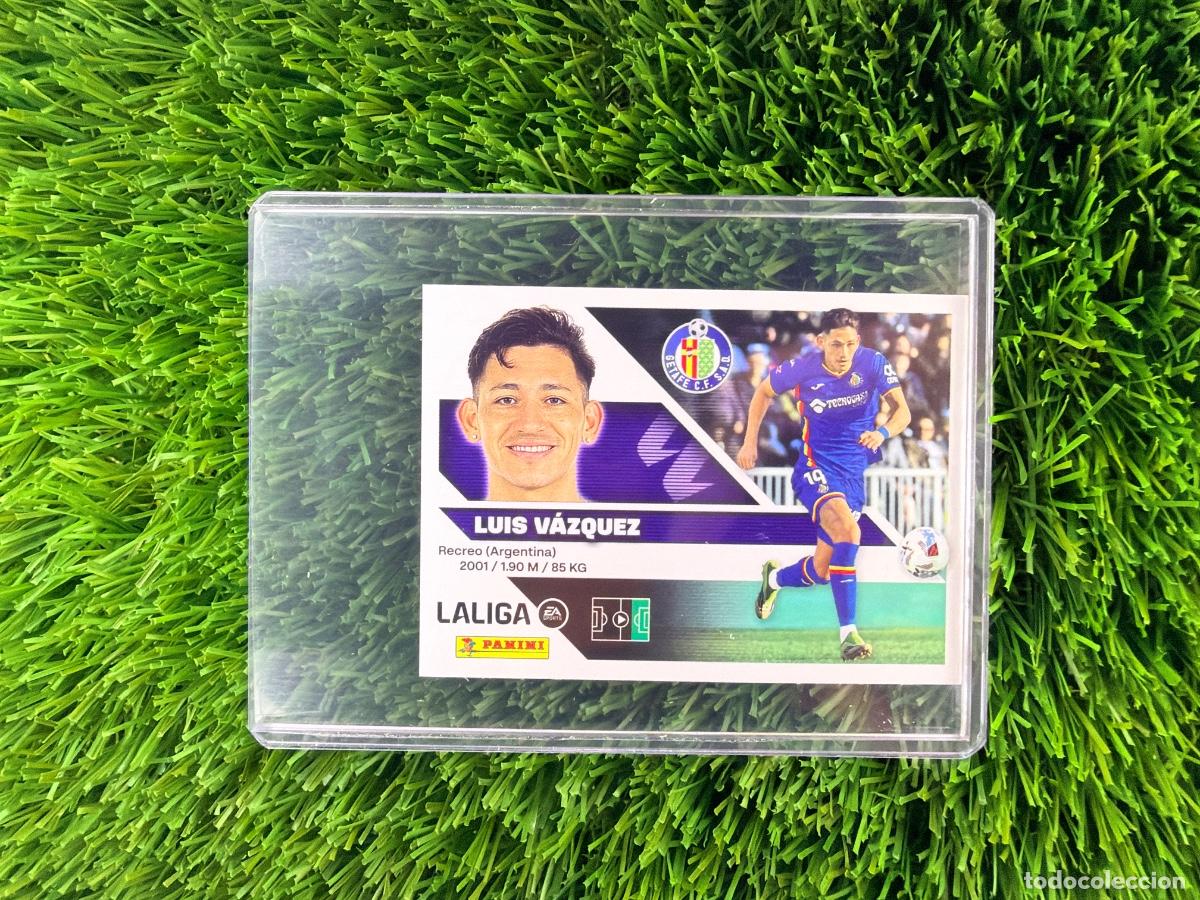 Cromos de f&uacute;tbol: N&ordm; 19 Luis V&aacute;zquez Getafe CF Liga Este 26 27