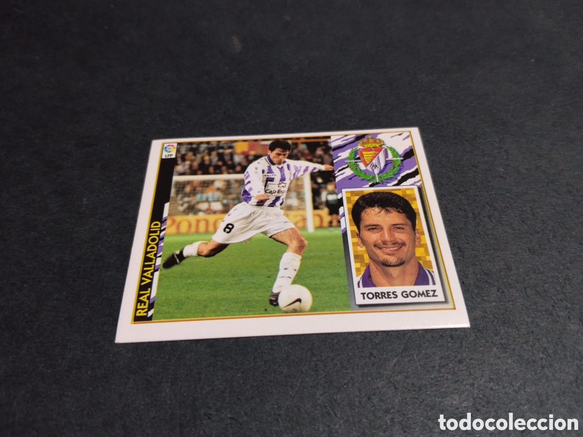 Cromos de f&uacute;tbol: Cromo futbol Real Valladolid 97-98 Torres G&oacute;mez