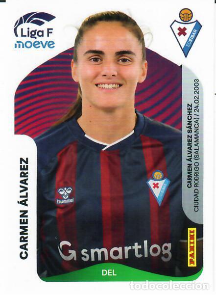 Cromos de f&uacute;tbol: CROMO PANINI LIGA FEMENINA F 2025-26 (25 - 26) - N&ordm; 180 A - CARMEN &Aacute;LVAREZ - EIBAR