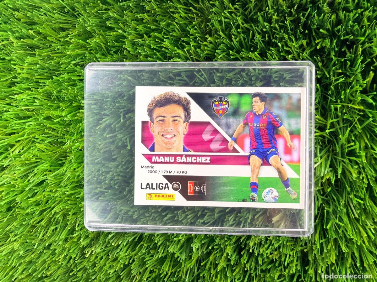 Cromos de f&uacute;tbol: N&ordm; 9 Manu S&aacute;nchez Levante UD Liga Este 26 27
