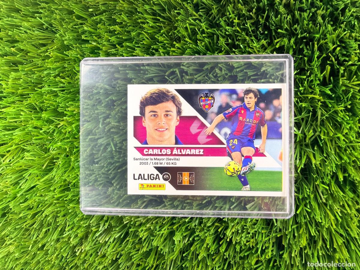 Football Stickers: N&ordm; 15 Carlos &Aacute;lvarez Levante UD Liga Este 26 27