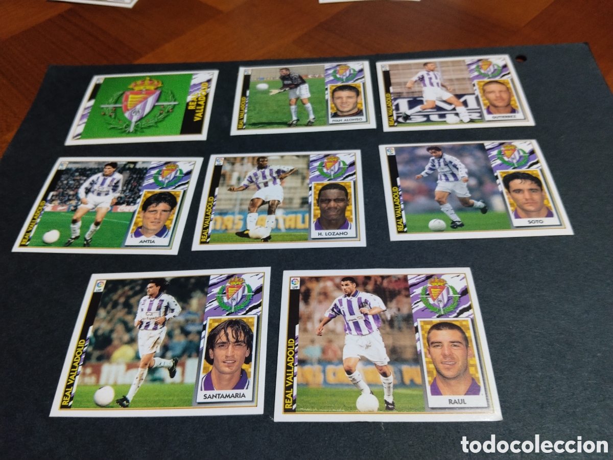 Cartes &agrave; collectionner de Football: Cromo futbol Real Valladolid 97-98