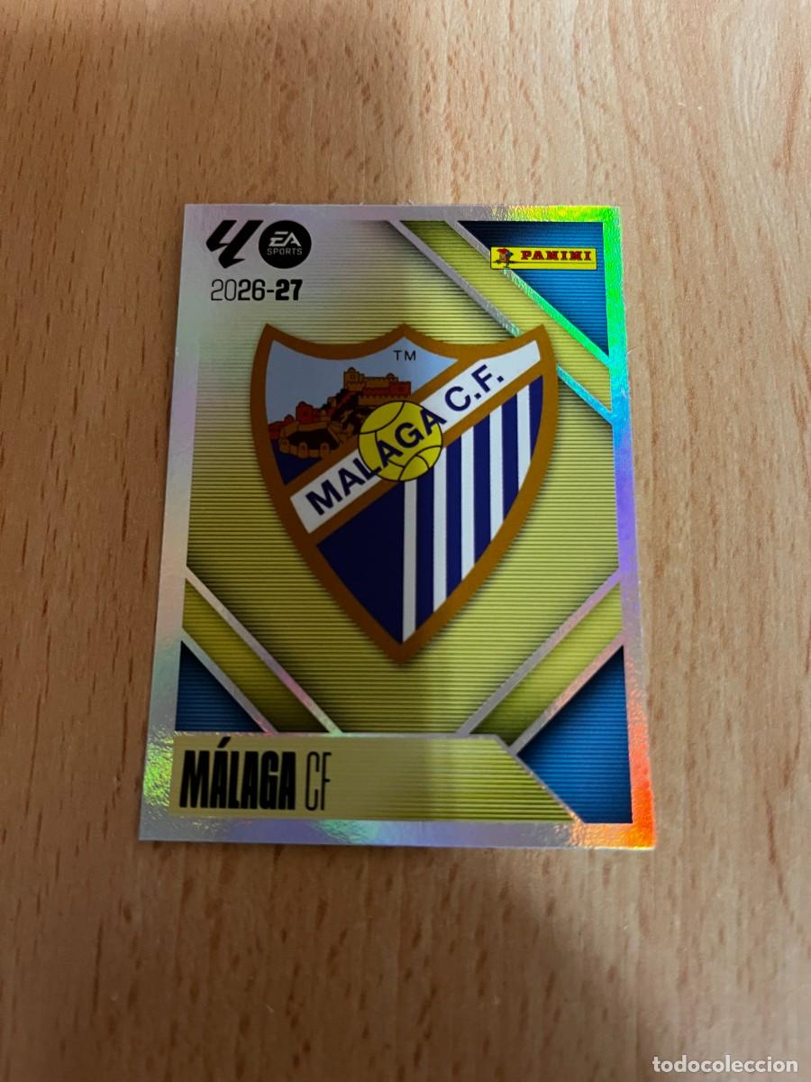 Cartes &agrave; collectionner de Football: LIGA ESTE 2026 2027 26 27 PANINI N&ordm; 1 ESCUDO MALAGA