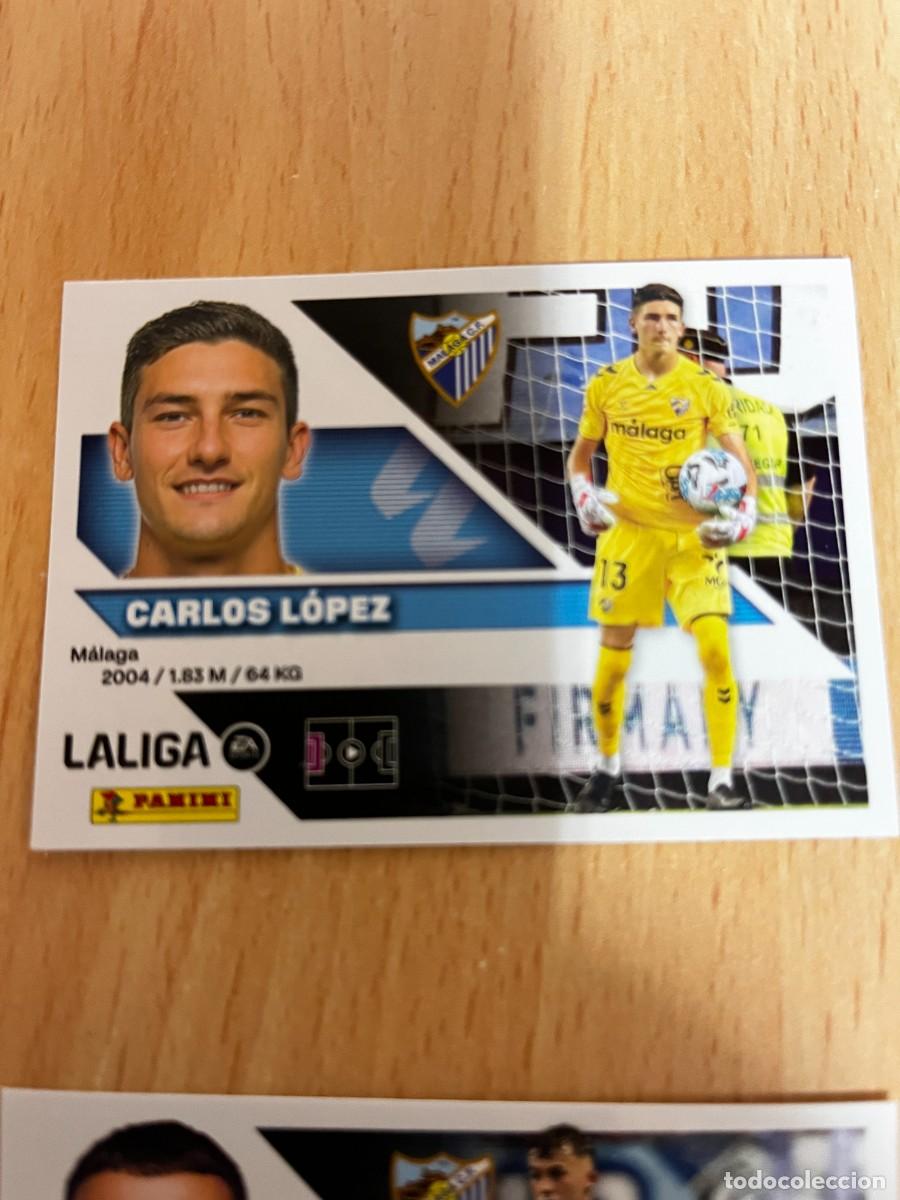 Cartes &agrave; collectionner de Football: LIGA ESTE 2026 2027 26 27 PANINI N&ordm; 4 CARLOS LOPEZ MALAGA