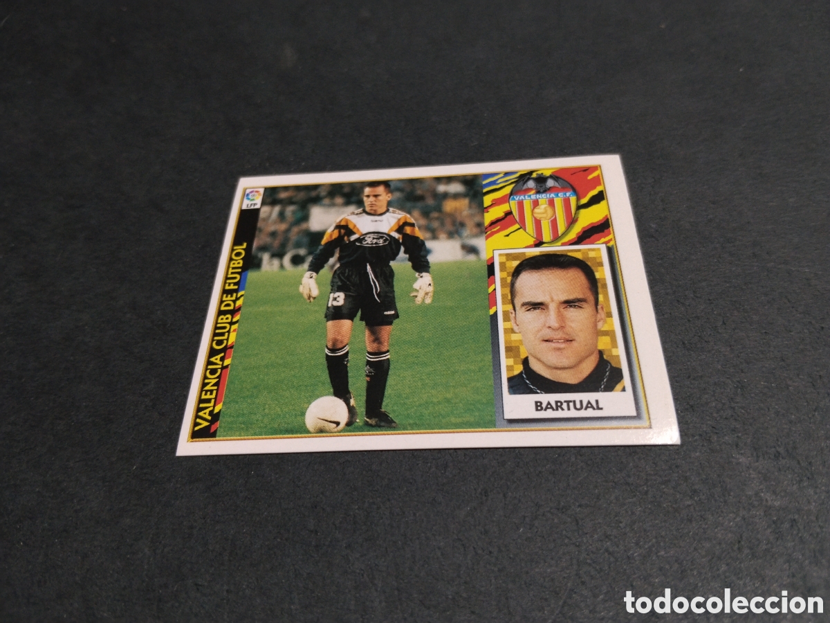 Cartes &agrave; collectionner de Football: Cromo futbol Valencia CF 97-98 Bartual