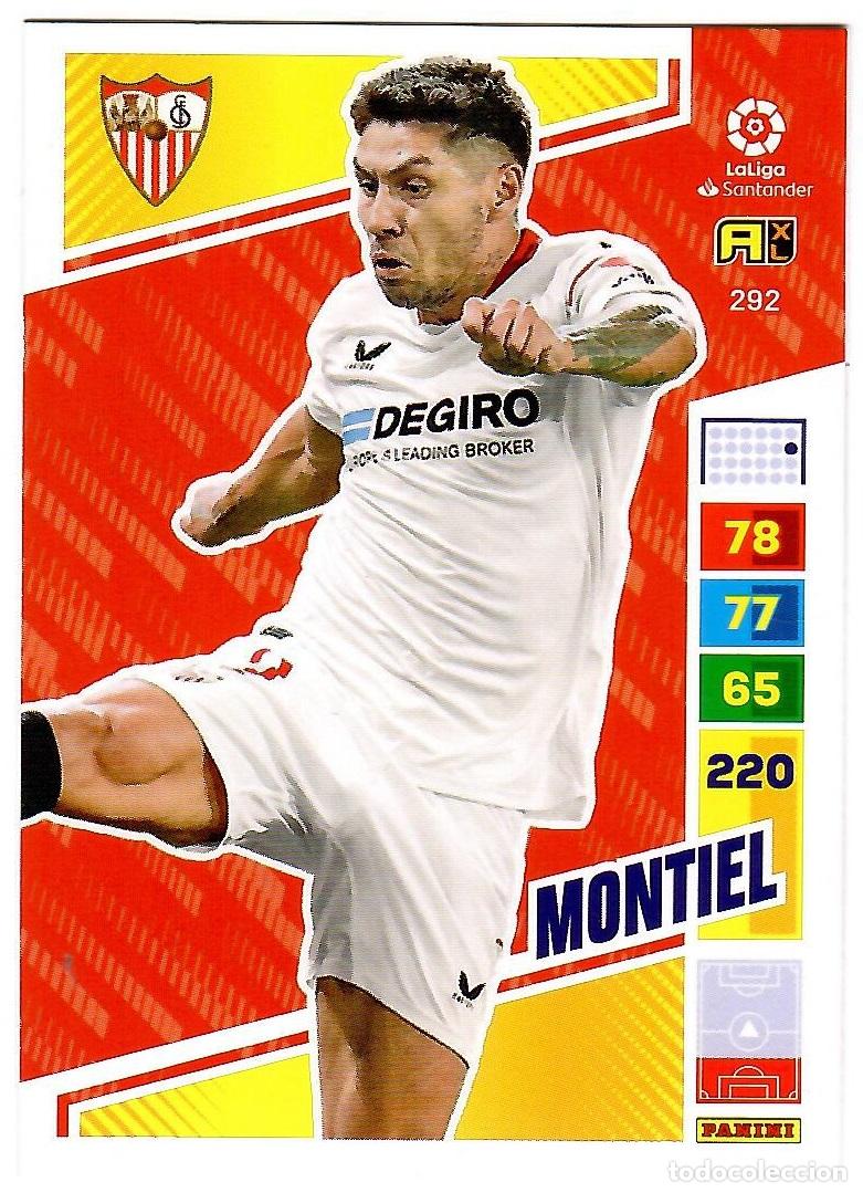 Cartes &agrave; collectionner de Football: Montiel (Sevilla), n&ordm; 292: Cromo del album de futbol Adrenalyn 2022-23
