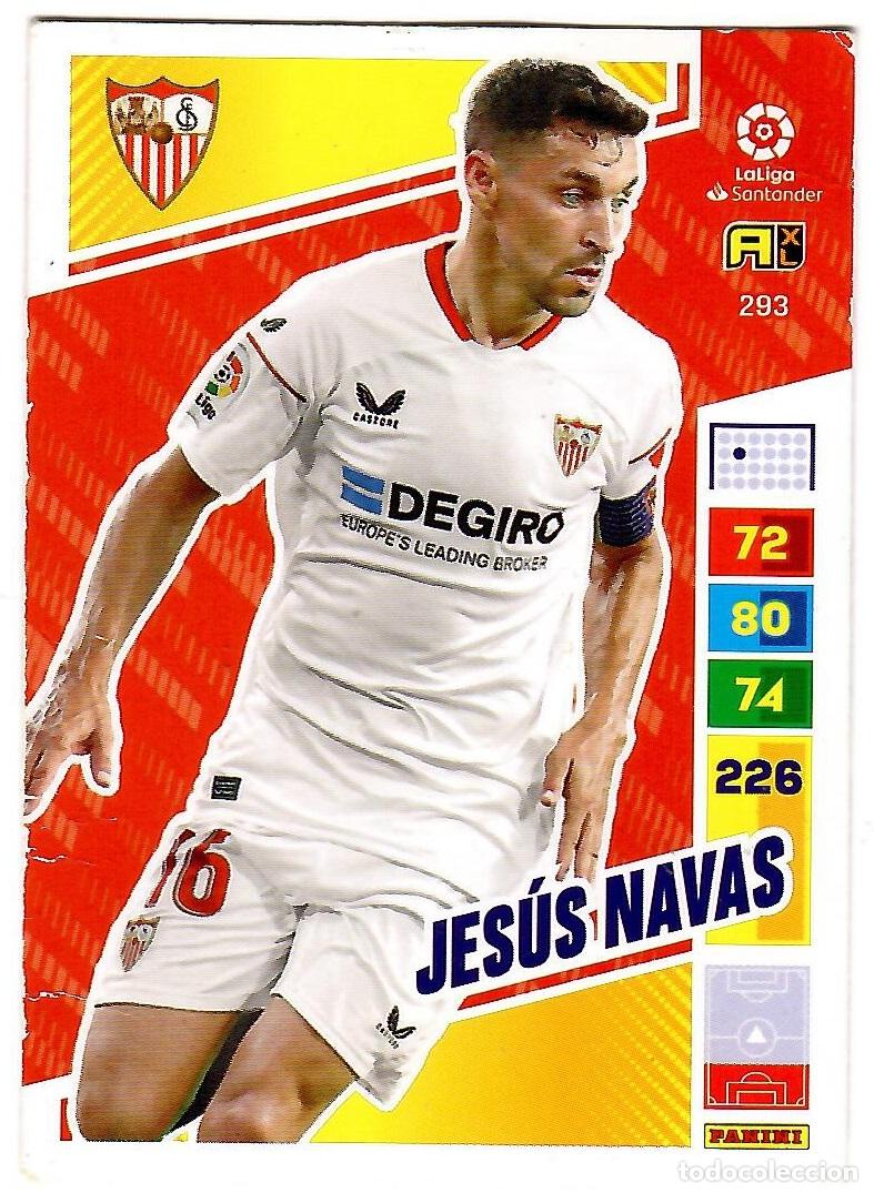 Cartes &agrave; collectionner de Football: Jesus Navas (Sevilla), n&ordm; 293: Cromo del album de futbol Adrenalyn 2022-23