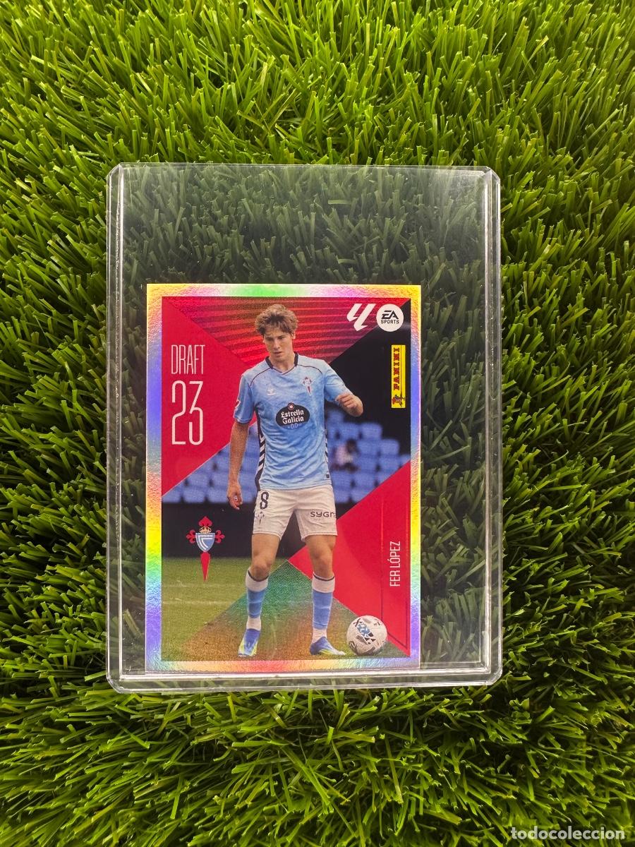 Cartes &agrave; collectionner de Football: N&ordm; 7 Fer L&oacute;pez Draft 23 RC Celta Liga Este 26 27