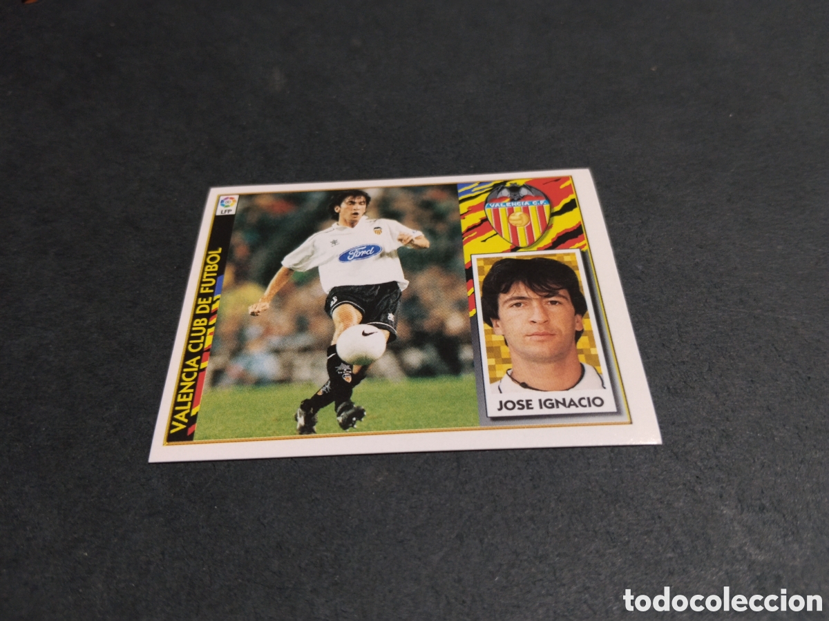 Cromos de f&uacute;tbol: Cromo futbol Valencia CF 97-98 Jose Ignacio
