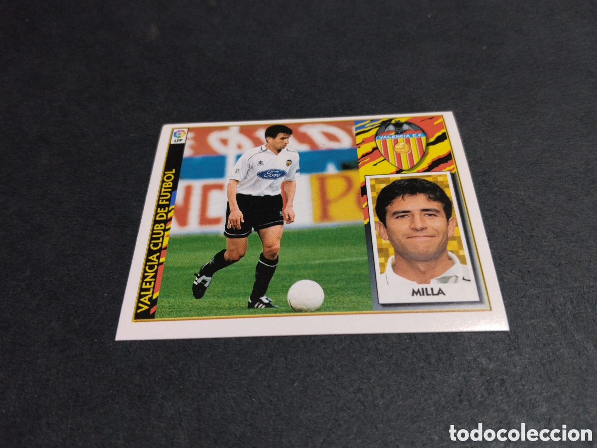 Cromos de f&uacute;tbol: Cromo futbol Valencia CF 97-98 milla