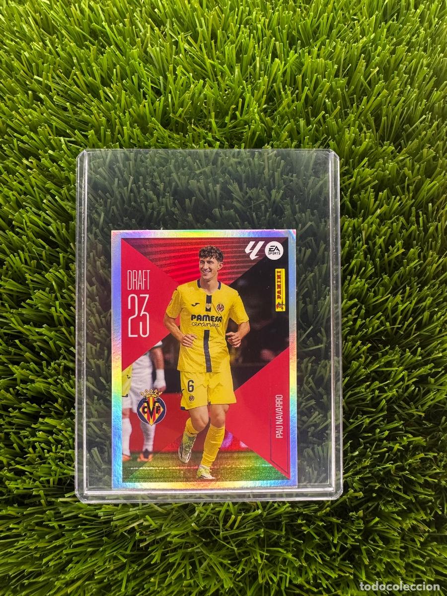 Cromos de f&uacute;tbol: N&ordm; 18 Pau Navarro Draft 23 Villarreal CF Liga Este 26 27