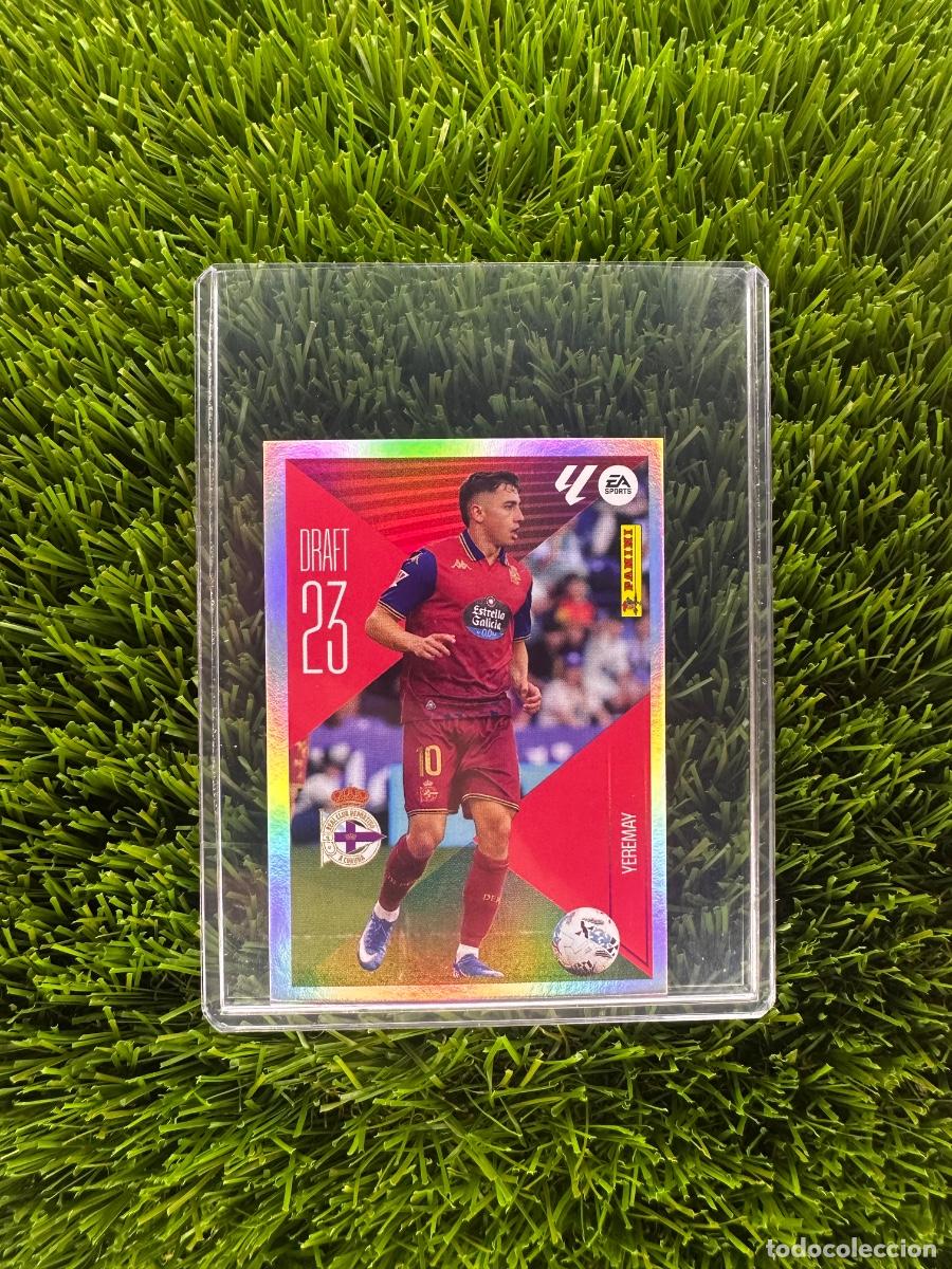 Cromos de f&uacute;tbol: N&ordm; 23 Yeremay Draft 23 RC Deportivo Liga Este 26 27
