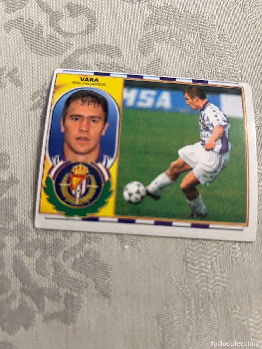 Cromos de f&uacute;tbol: VARA REAL VALLADOLID SIN PEGAR EDICIONES ESTE 1996-97