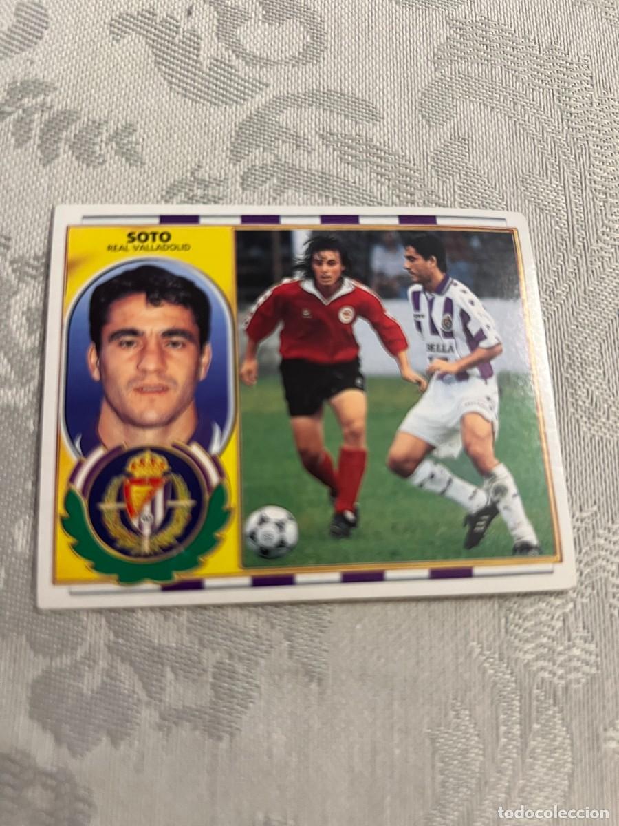 Cromos de f&uacute;tbol: SOTO REAL VALLADOLID SIN PEGAR EDICIONES ESTE 1996-97