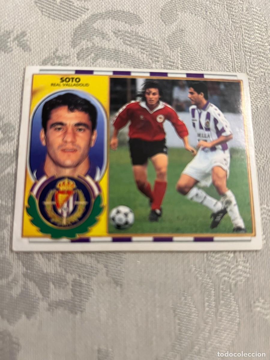 Cromos de f&uacute;tbol: SOTO REAL VALLADOLID SIN PEGAR EDICIONES ESTE 1996-97