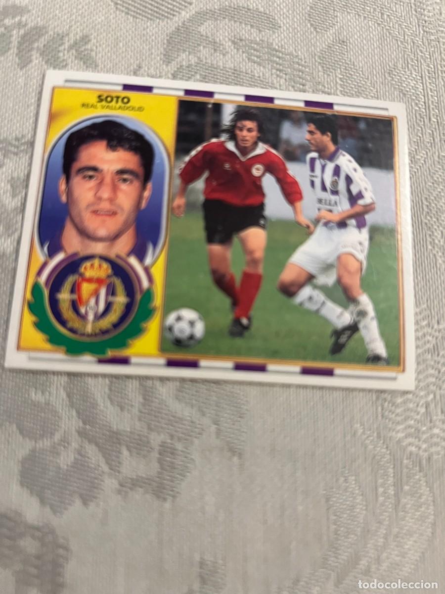 Cromos de f&uacute;tbol: SOTO REAL VALLADOLID SIN PEGAR EDICIONES ESTE 1996-97