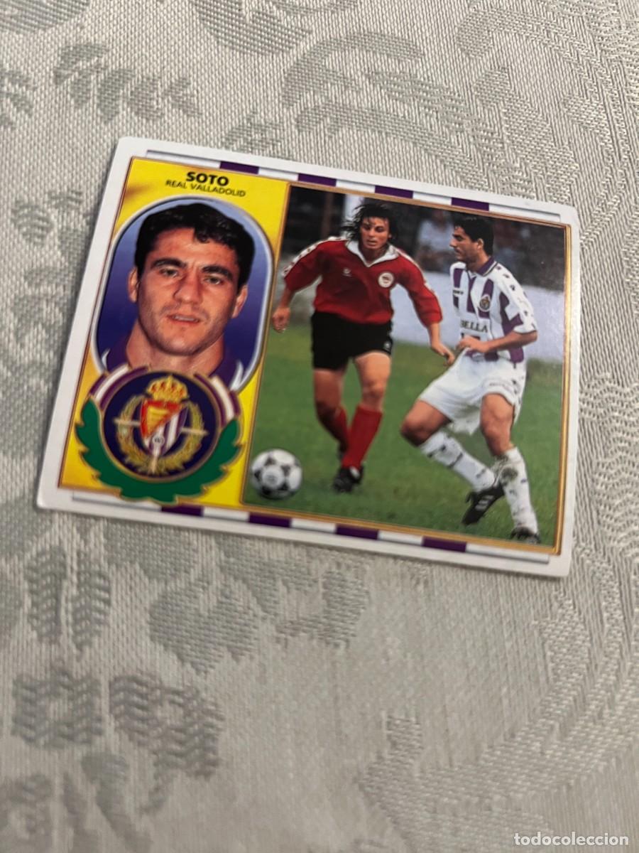 Cromos de f&uacute;tbol: SOTO REAL VALLADOLID SIN PEGAR EDICIONES ESTE 1996-97