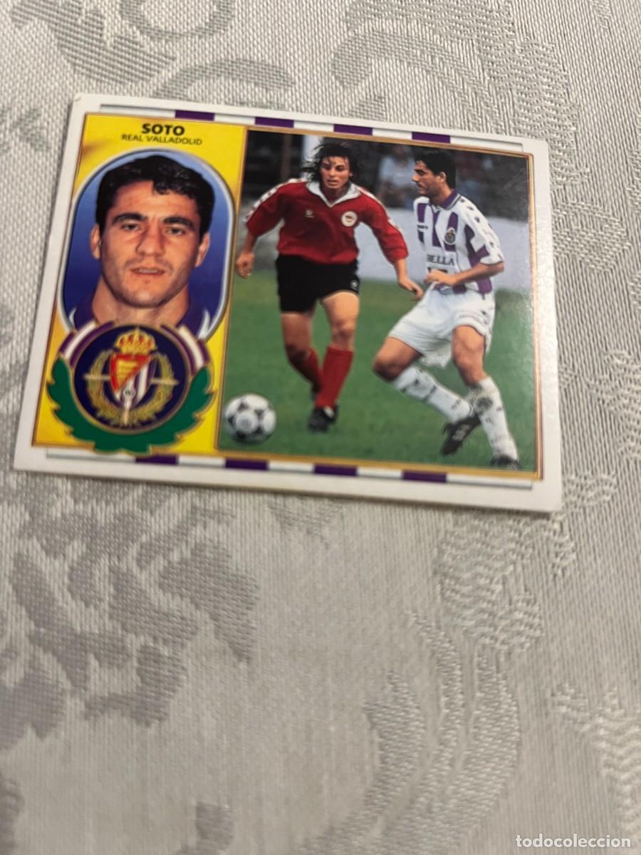 Cromos de f&uacute;tbol: SOTO REAL VALLADOLID SIN PEGAR EDICIONES ESTE 1996-97