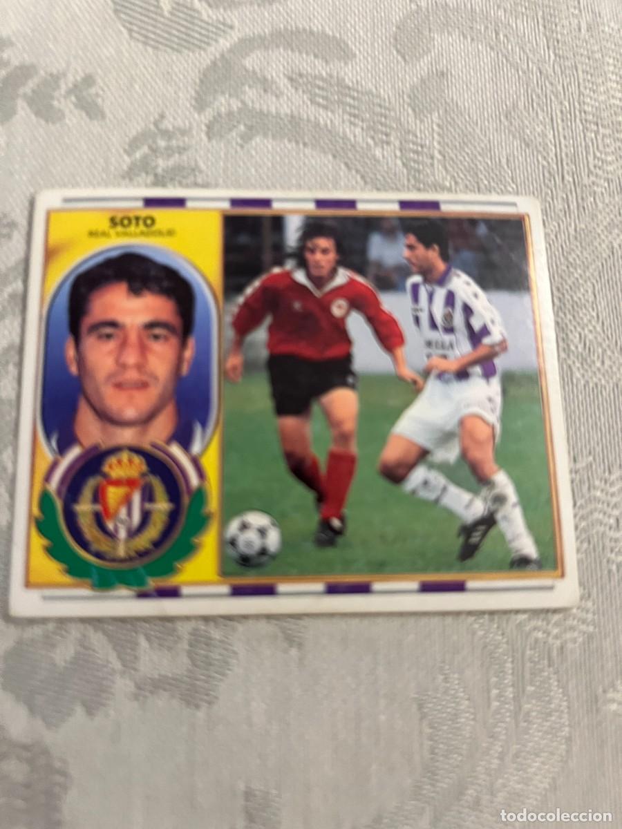 Cromos de f&uacute;tbol: SOTO REAL VALLADOLID SIN PEGAR EDICIONES ESTE 1996-97