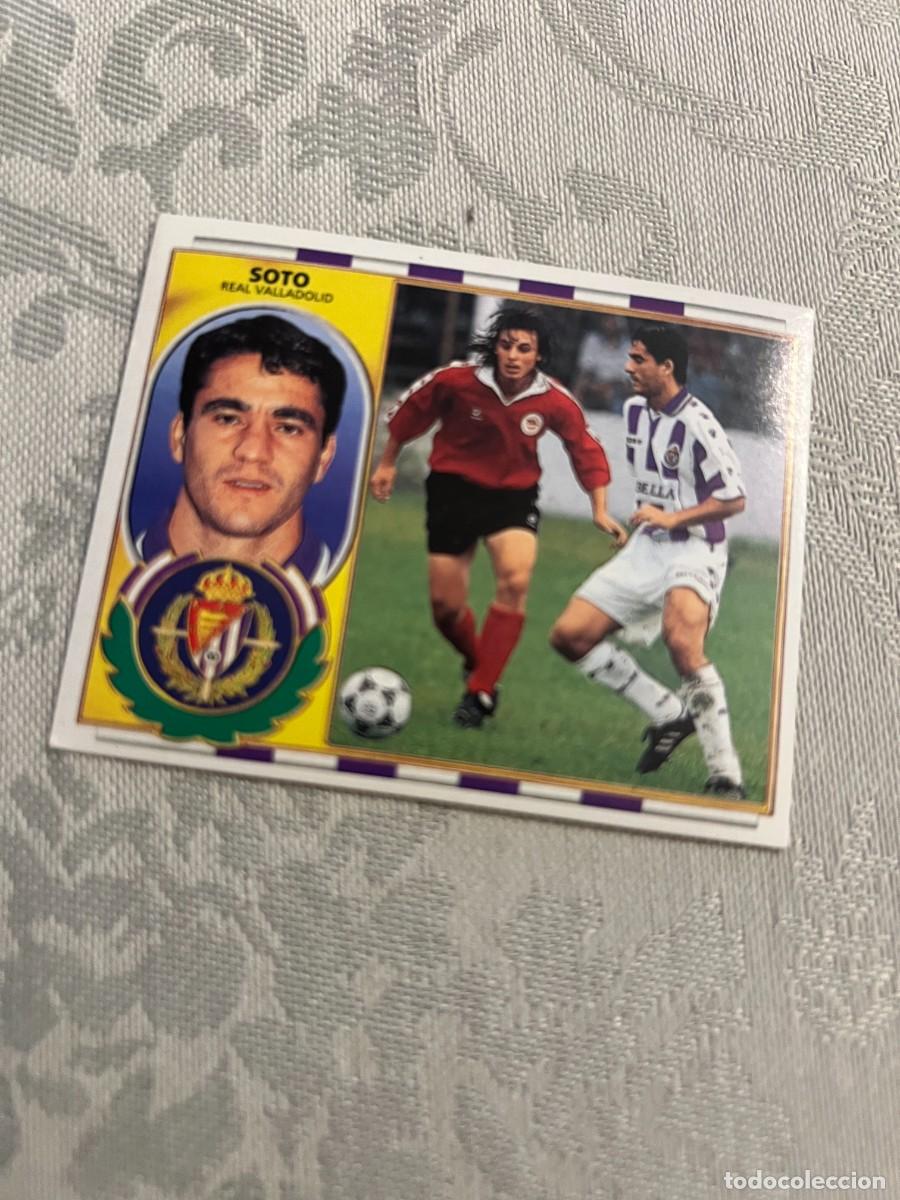 Cromos de f&uacute;tbol: SOTO REAL VALLADOLID SIN PEGAR EDICIONES ESTE 1996-97