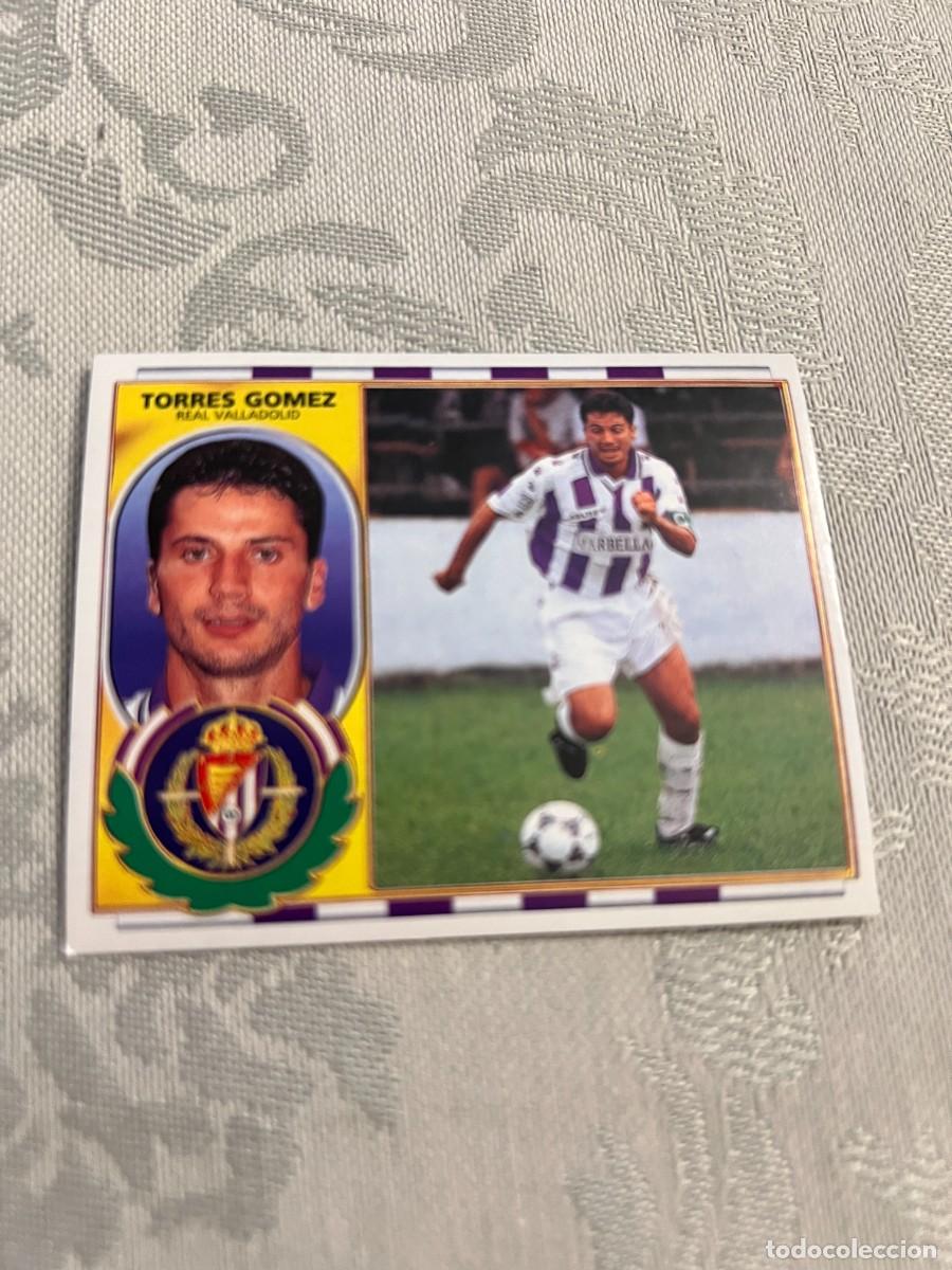 Cromos de f&uacute;tbol: TORRES G&Oacute;MEZ REAL VALLADOLID SIN PEGAR EDICIONES ESTE 1996-97