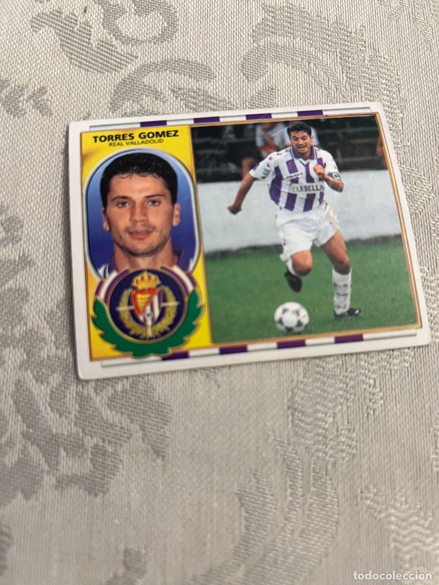 Cromos de f&uacute;tbol: TORRES G&Oacute;MEZ REAL VALLADOLID SIN PEGAR EDICIONES ESTE 1996-97