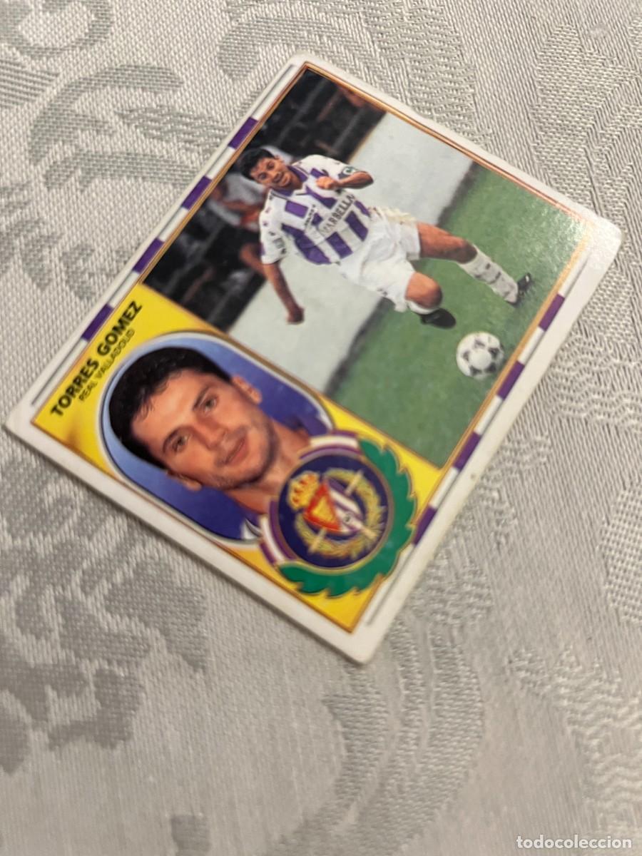 Cromos de f&uacute;tbol: TORRES G&Oacute;MEZ REAL VALLADOLID SIN PEGAR EDICIONES ESTE 1996-97