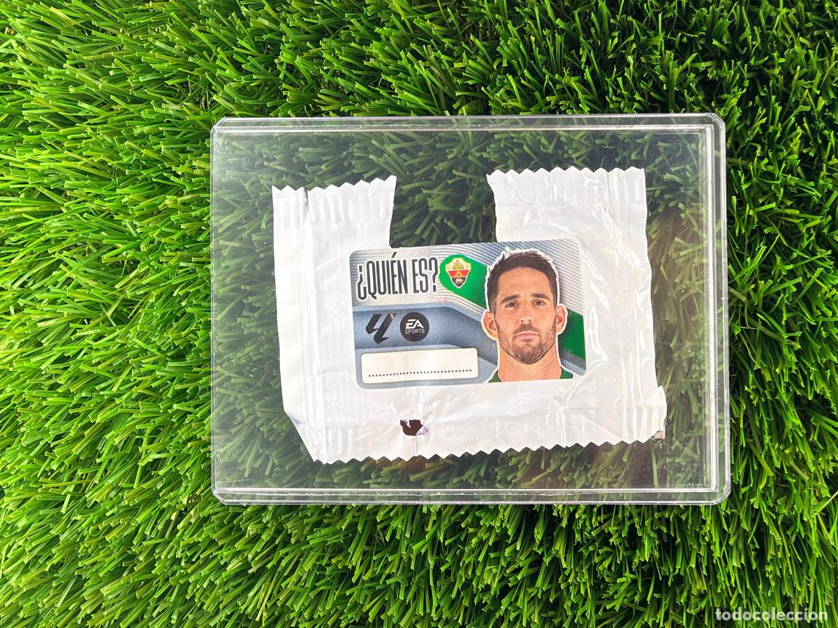 Cromos de f&uacute;tbol: &iquest;Qui&eacute;n es? Elche CF Chicles Liga 26 27