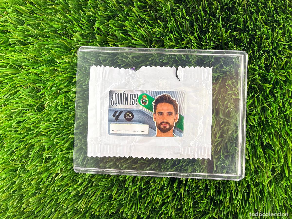 Cromos de f&uacute;tbol: &iquest;Qui&eacute;n es? R Racing C Chicles Liga 26 27