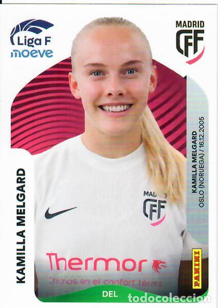 Cromos de f&uacute;tbol: CROMO PANINI LIGA FEMENINA F 2025-26 (25 - 26) - N&ordm; 257 - KAMILLA MELGARD - MADRID CFF