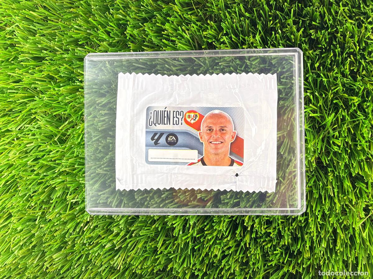 Cromos de f&uacute;tbol: &iquest;Qui&eacute;n es? Rayo Vallecano Chicles Liga 26 27