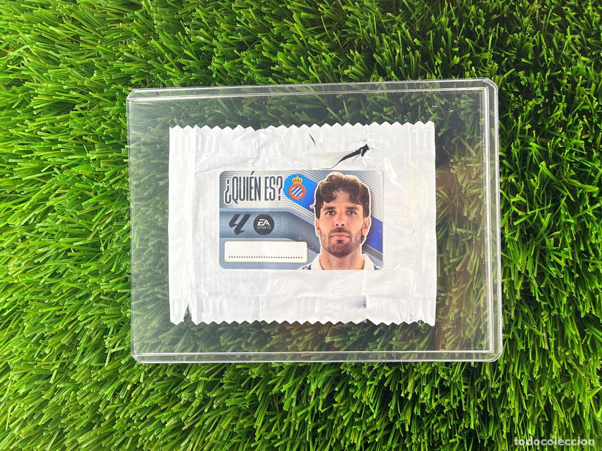 Cromos de f&uacute;tbol: &iquest;Qui&eacute;n es? RCD Espanyol Chicles Liga 26 27