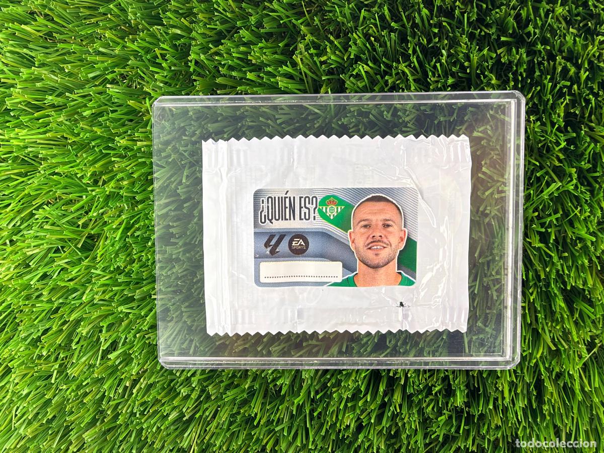 Cromos de f&uacute;tbol: &iquest;Qui&eacute;n es? Real Betis Chicles Liga 26 27